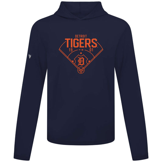 Detroit Tigers Anthem Hoody Home Field