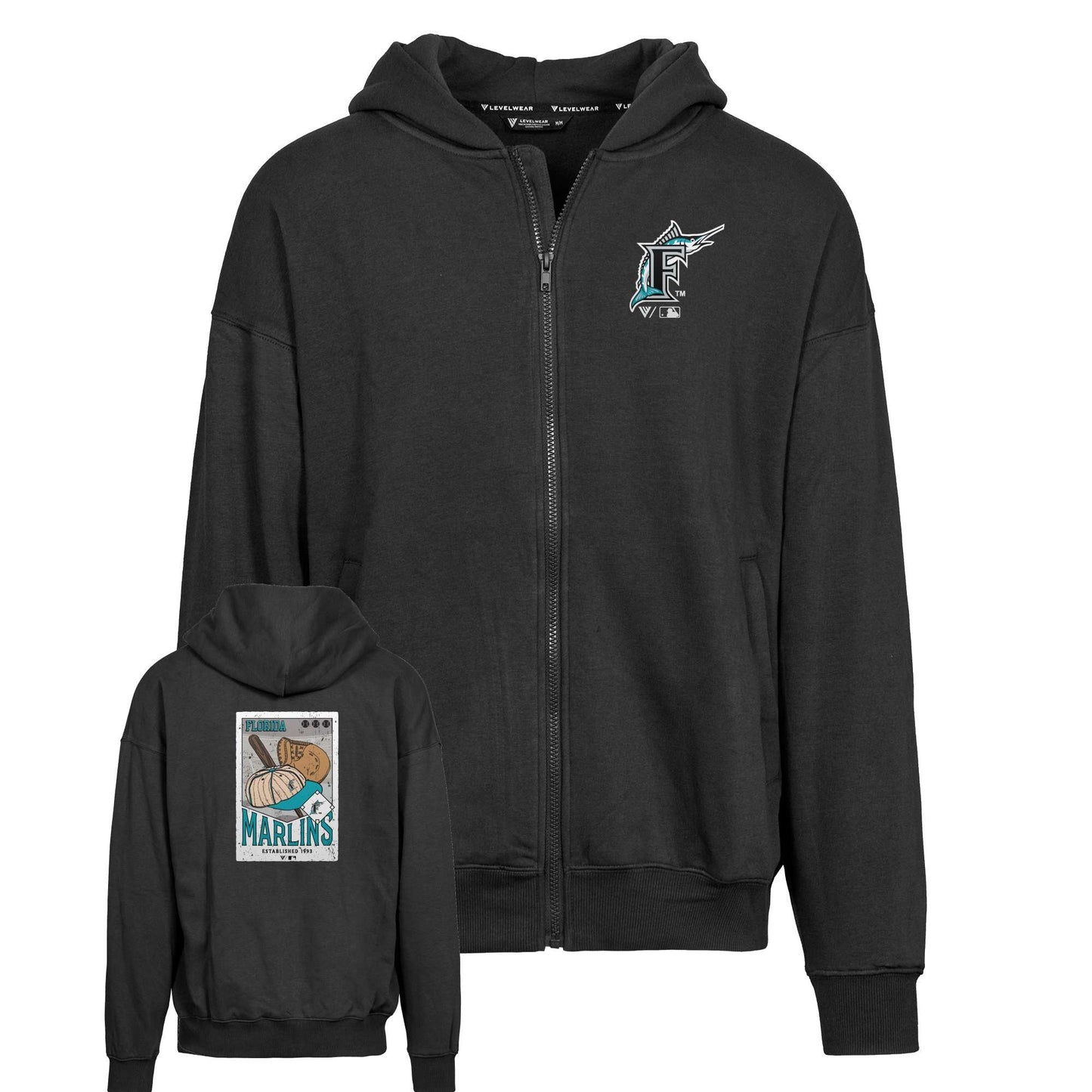 Florida Marlins Uphill Ct Core Logo Lc