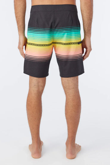 Men's Hyperfreak Heat Stripe Boardshorts