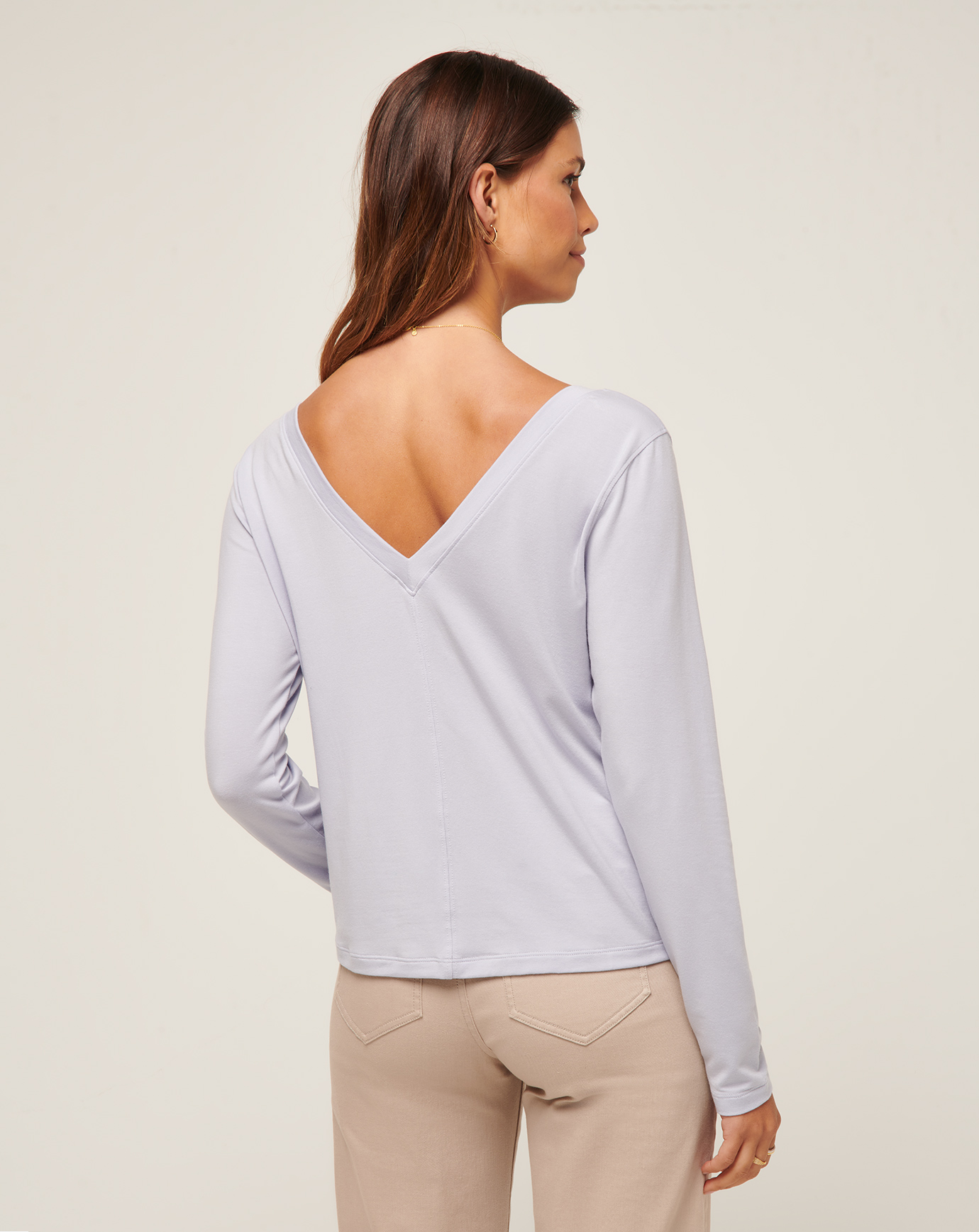 Bay Waves Vneck Top