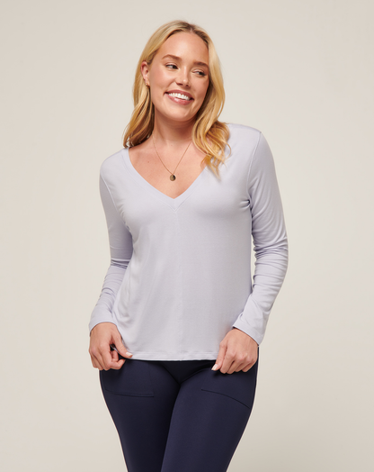 Bay Waves Vneck Top