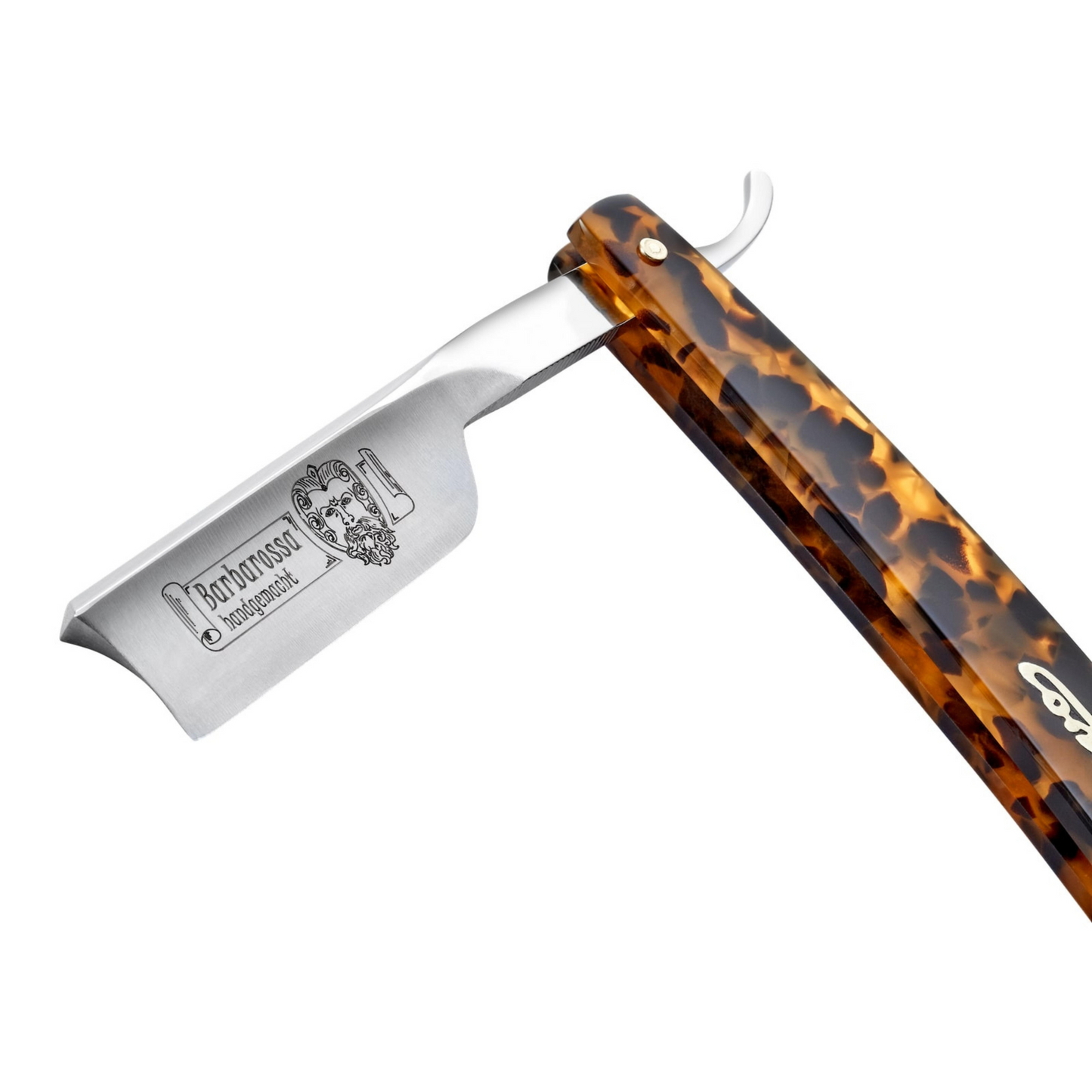 DV-803513, Dovo Straight Razor Barbarossa, 5/8”, Carbon, 1/1 Full Hollow, Spanish Head