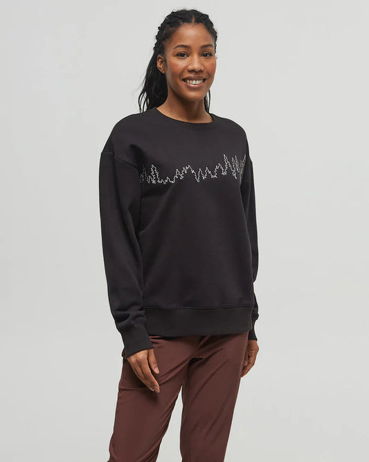 Women's Juniper Outline Crew Neck