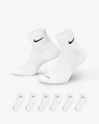 Everyday Plus Cushioned Training Ankle Socks - 6 Pack