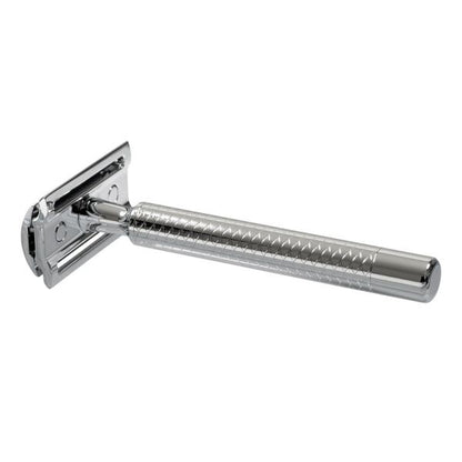 Dovo Prima Safety Razors Zinc Die Casting, Brass Wide Cross Pattern