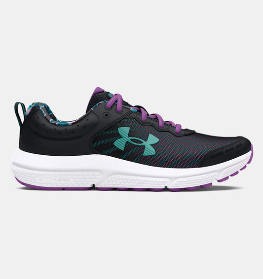 Girls' Grade School UA Assert 10 Printed Running Shoes