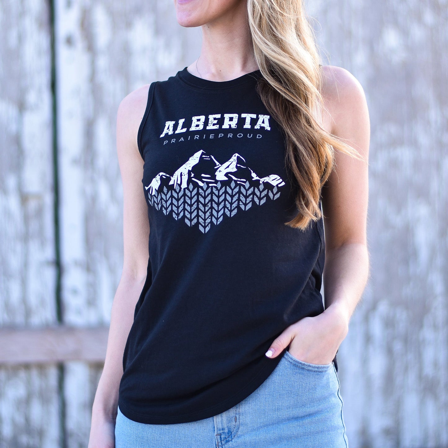 Ladies - Alberta 7.0 Scoop Tank - Black