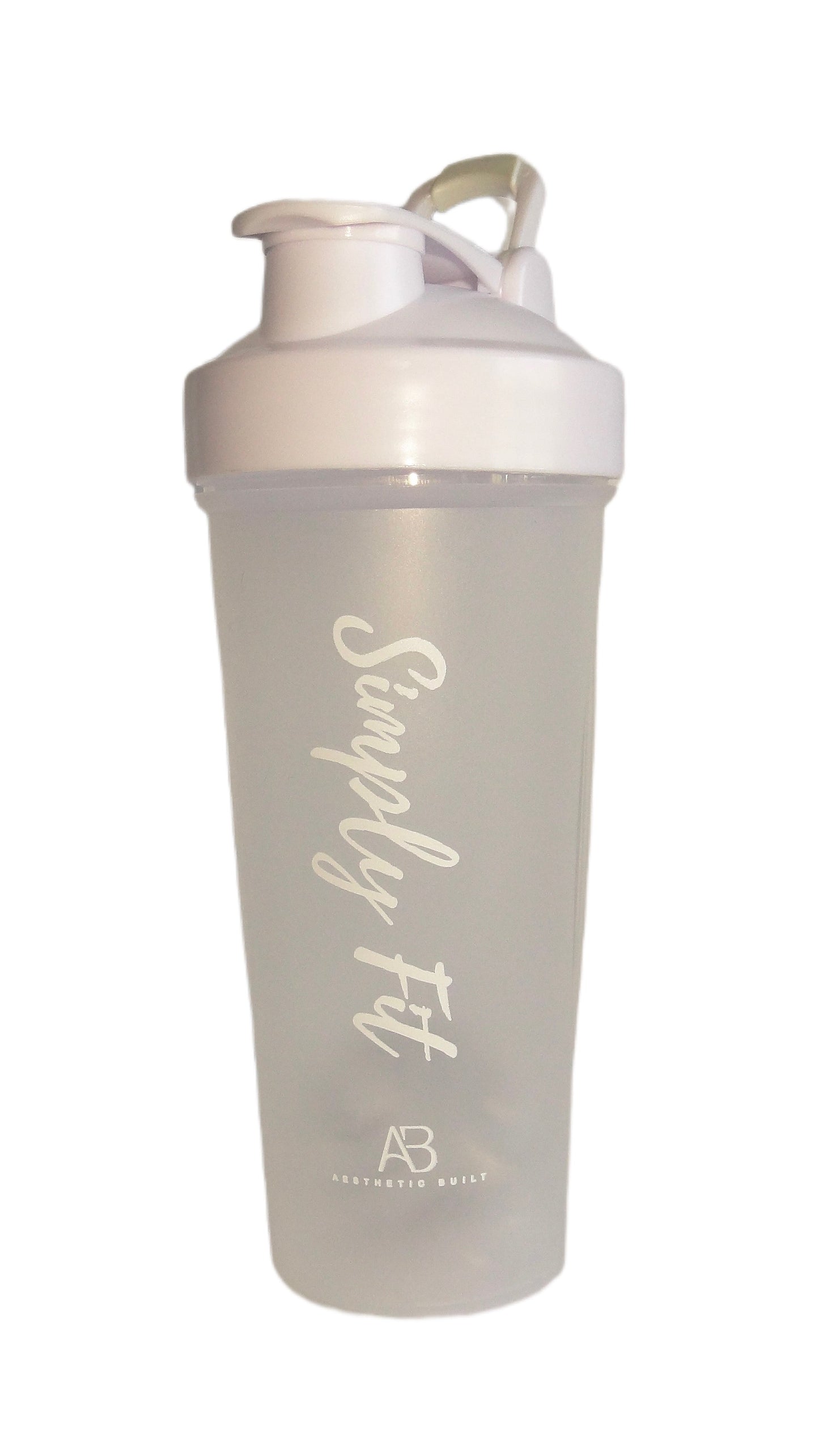 White Blender Bottle