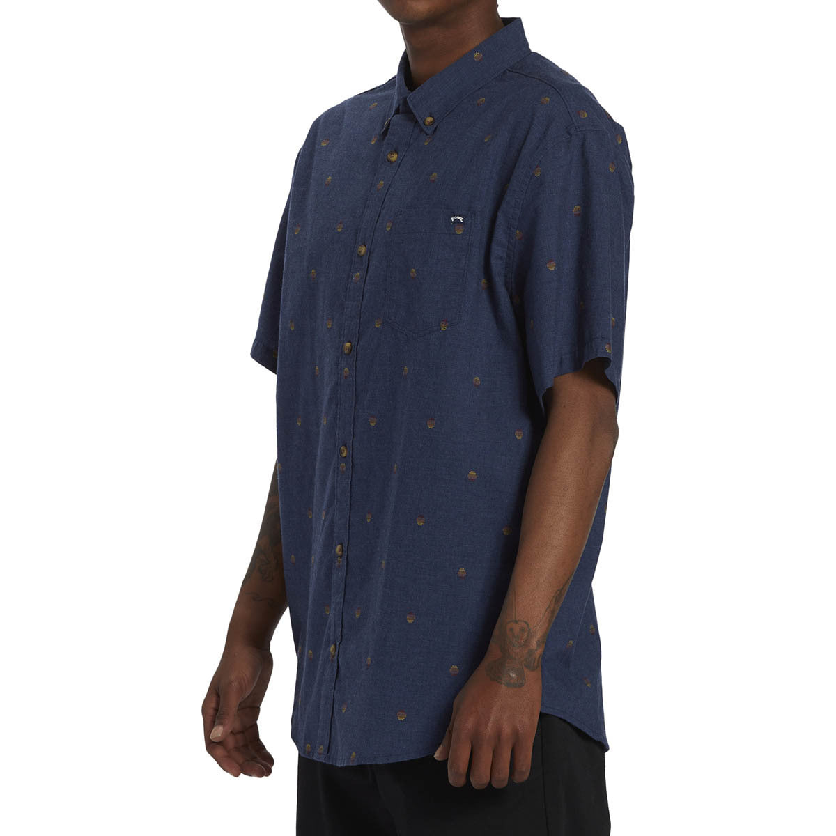 Men's All Day Jacquard Short Sleeve Shirt