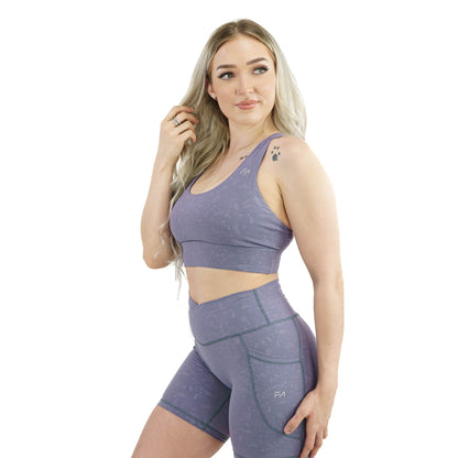 Carbon Sports Bra Lilac (V2)