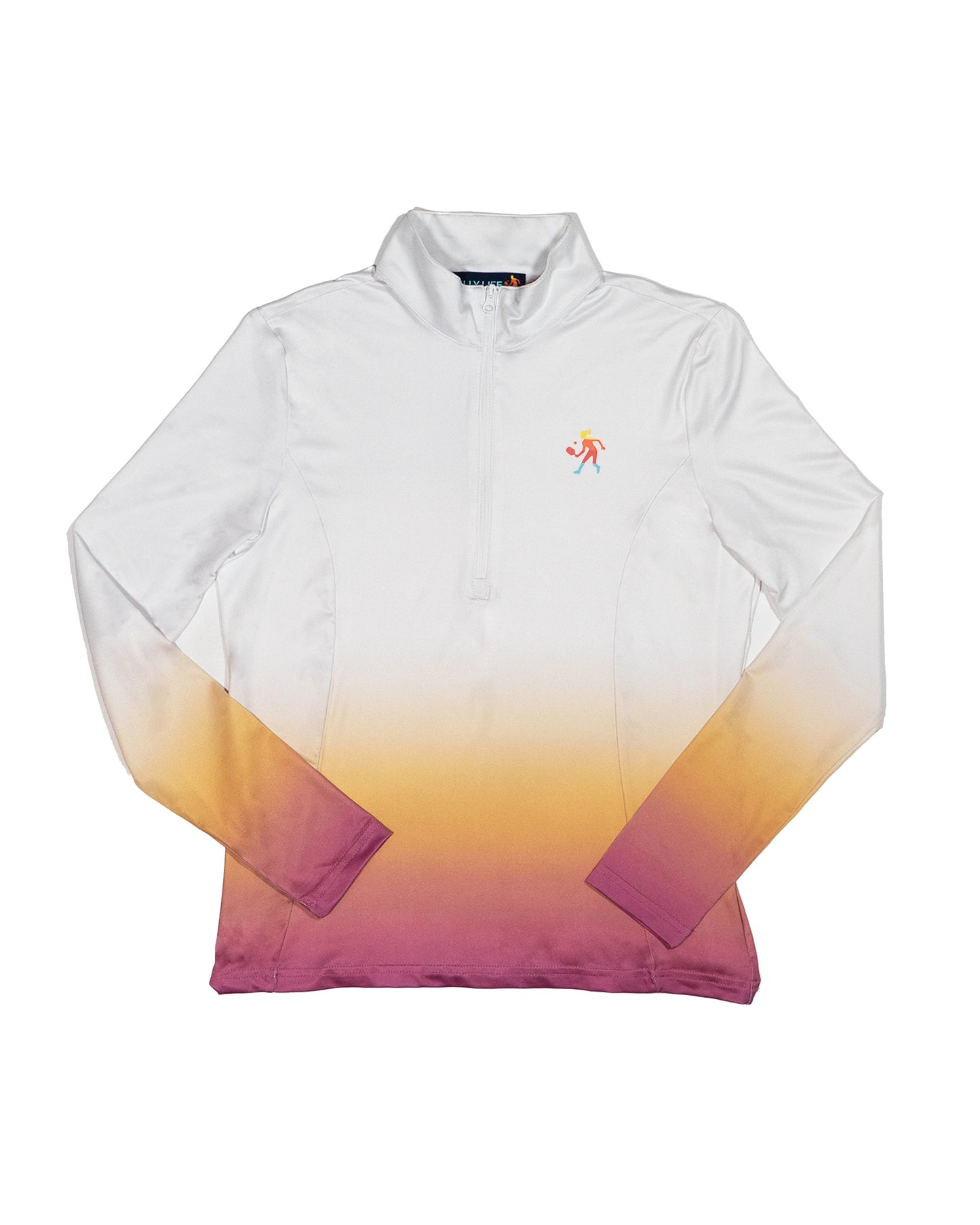 Dip Dye Performance 1/4 Zip Pullover