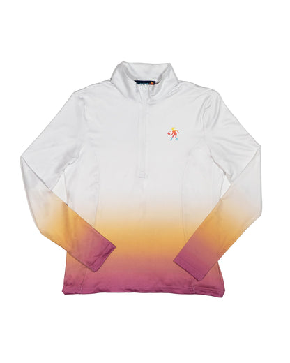 Dip Dye Performance 1/4 Zip Pullover