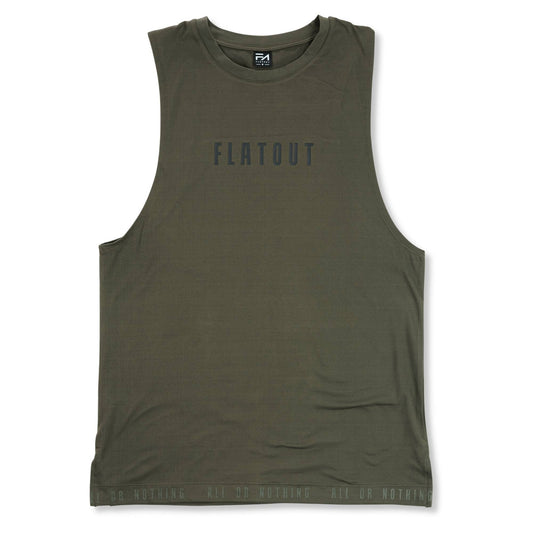 Distinct Tank Olive