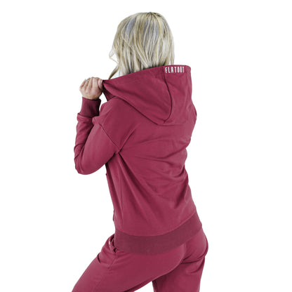 Evolution Zipup Hoodie Berry