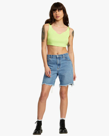 Women's Crawford Long Short Denim Shorts