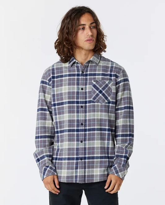 Men's Checked in Flannel Shirt