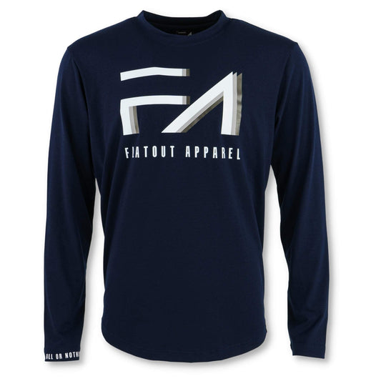 FA Long Sleeve Blur Navy