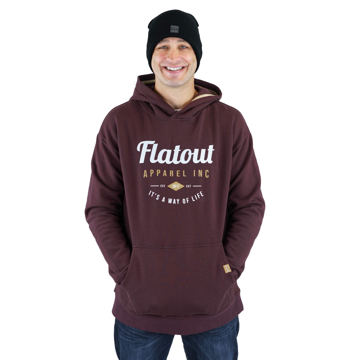 FA Pullover Hoodie Mahogany