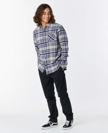 Men's Checked in Flannel Shirt