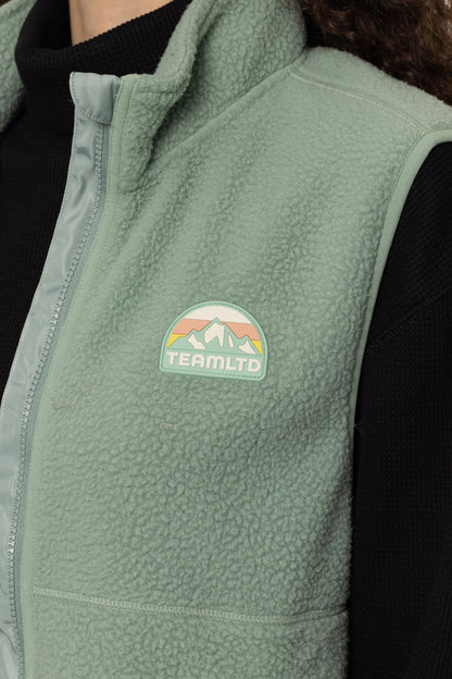 Sage Sherpa Vest