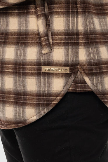 Plaid Sherpa Jacket