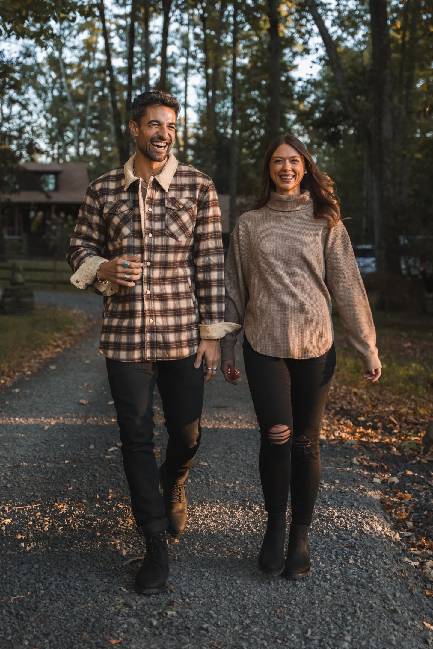 Plaid Sherpa Jacket