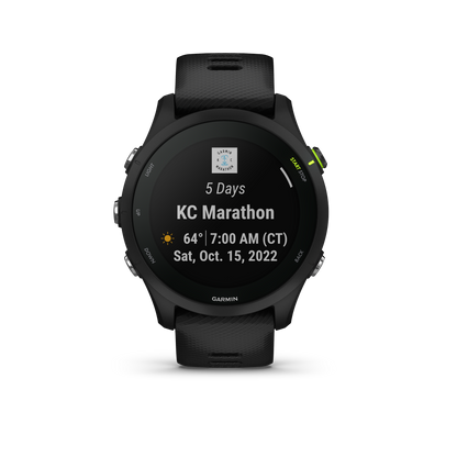 Garmin Forerunner® 255S Music Advanced Gps Running And Triathlon Smartwatch - Black - 46Mm