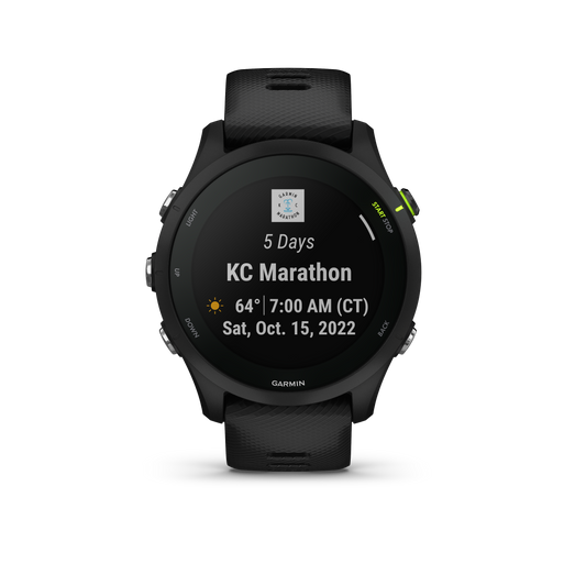 Garmin Forerunner® 255S Music Advanced Gps Running And Triathlon Smartwatch - Black - 46Mm