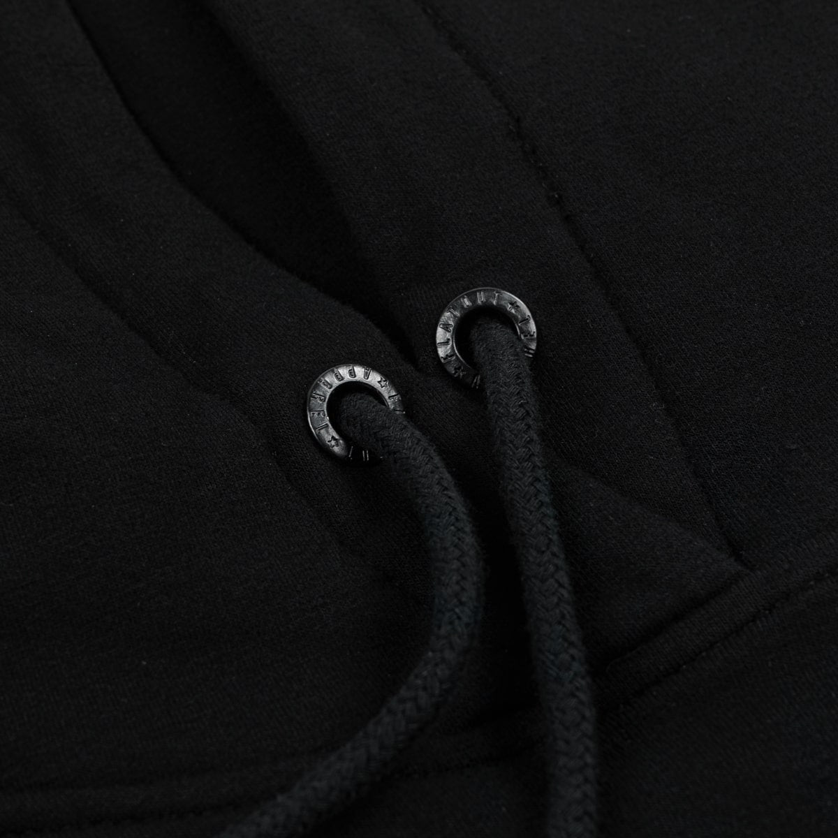 Foundation Crop Hoodie Black