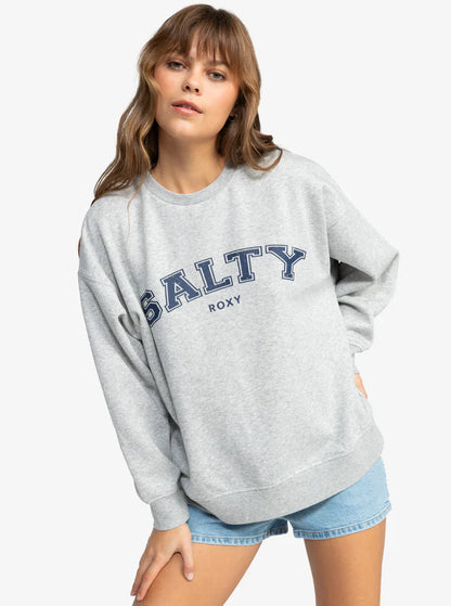 Women's Salty Morning Hike Crew Neck Sweatshirt