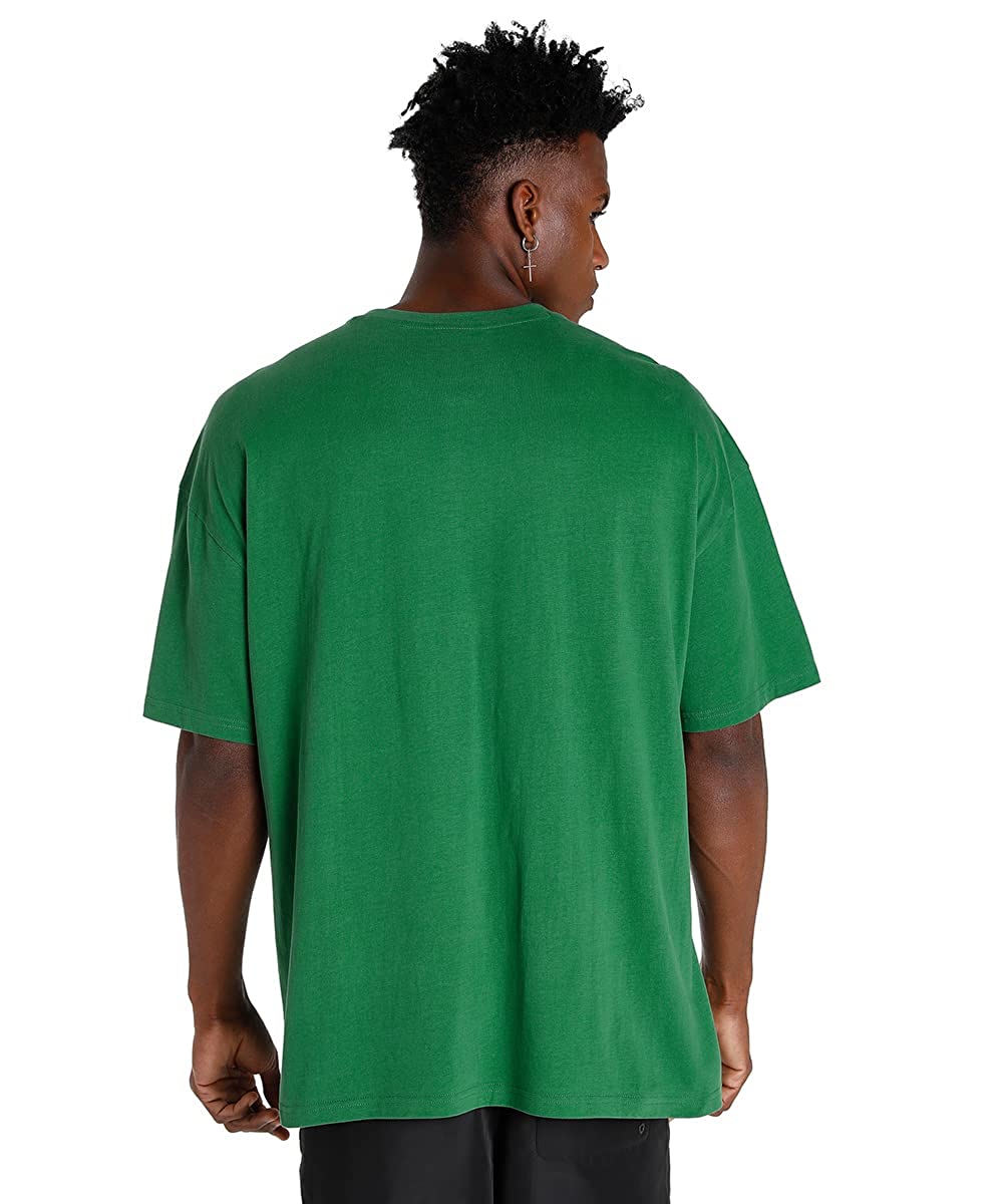 Men's Solid Oversized Fit T-Shirt