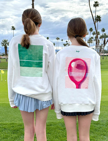 Graphic Tennis Sweatshirts Petite