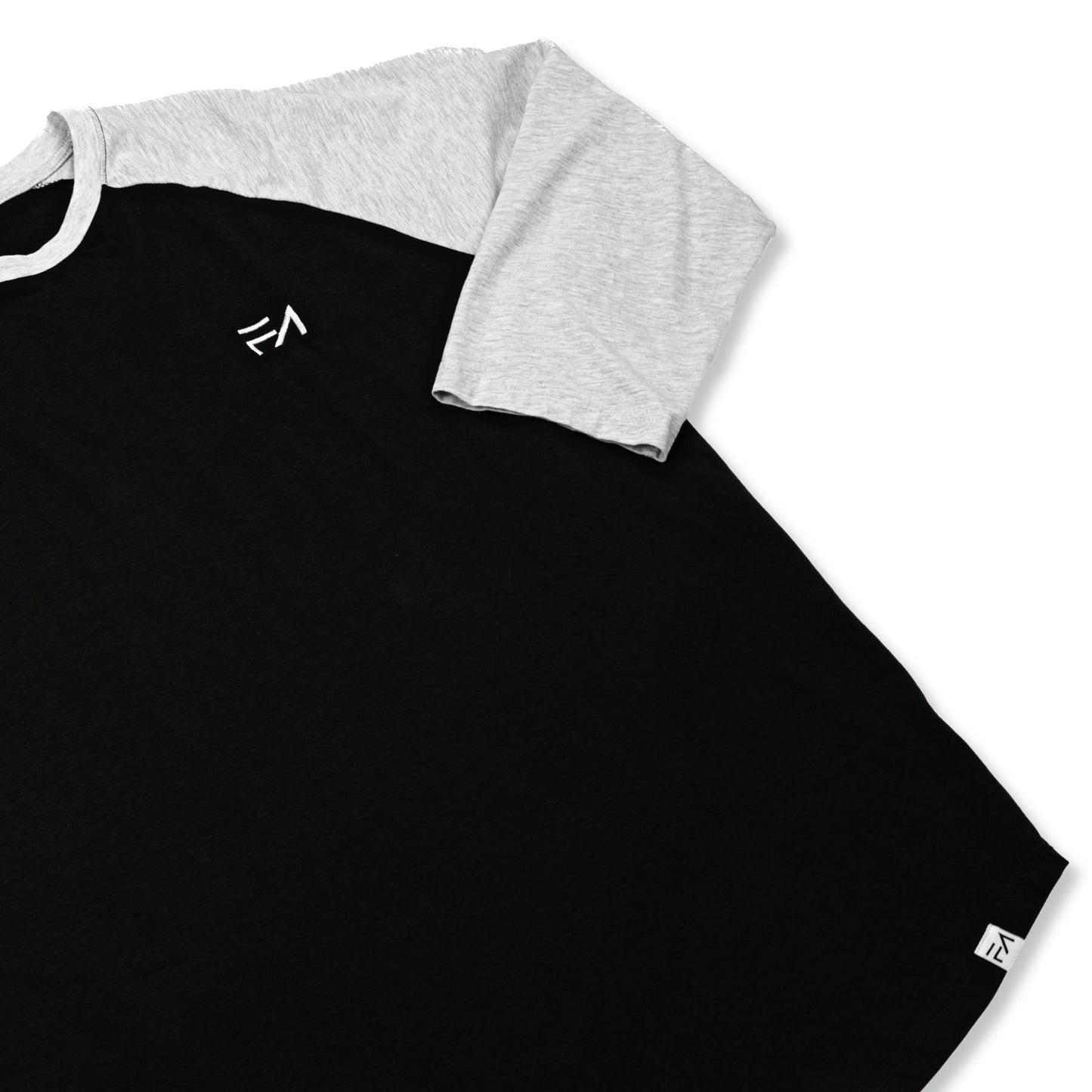 FA Raglan 3/4 (Heather / Black)