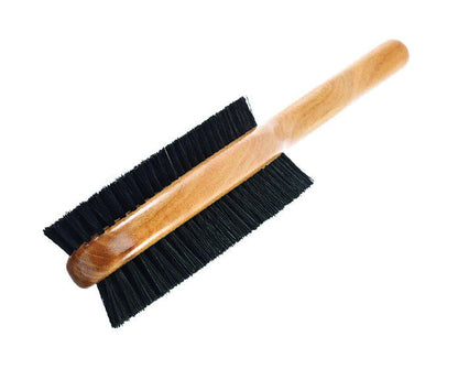 Kent K-CC20 Clothes Brush, Double-Sided, Stiff & Soft Bristles, Cherrywood