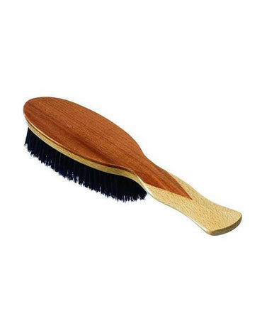 Kent K-CS1B Clothes Brush, Black Bristles, Cherrywood Veneer