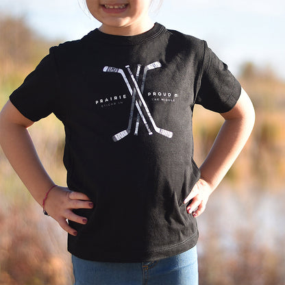 Kids / Youth - Sticks in the Middle Crew T - Black