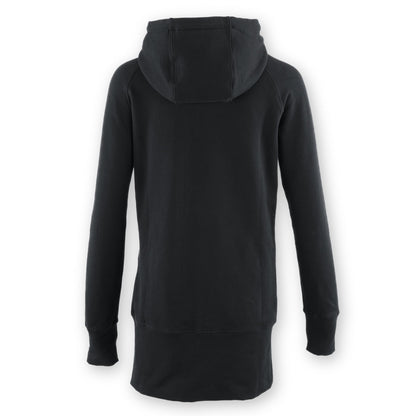 Kora Long Zipup Hoodie Black