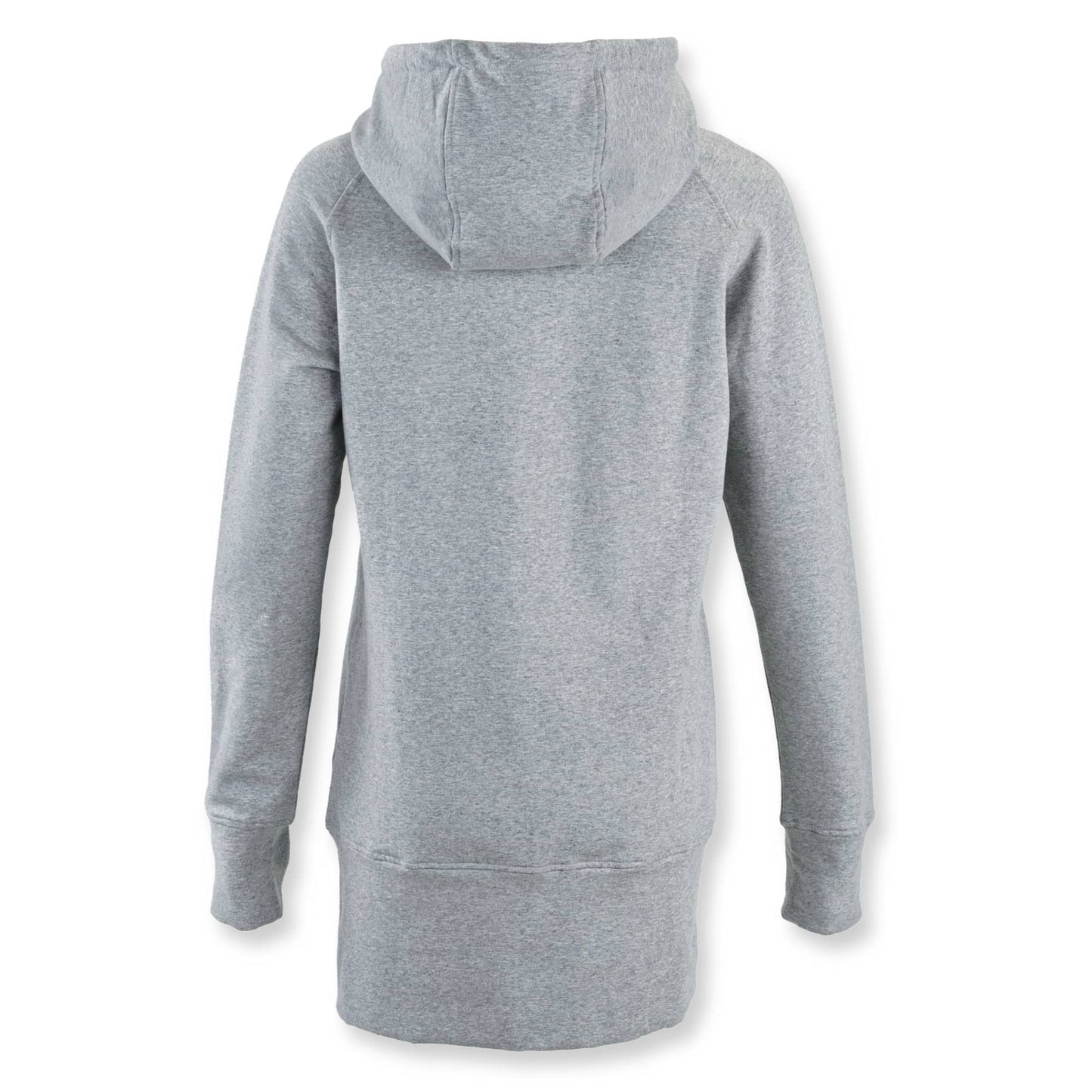 Kora Long Zipup Hoodie Heather Grey