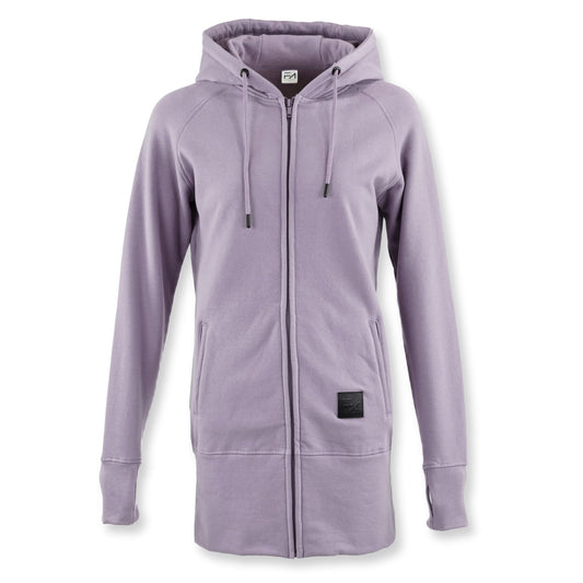 Kora Long Zipup Hoodie Mauve