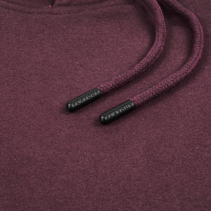 Kora Long Hoodie Plum