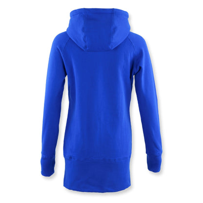 Kora Long Zipup Hoodie Royal Blue