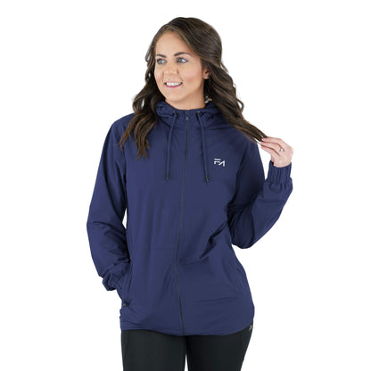 Lux Zipup Jacket Blue