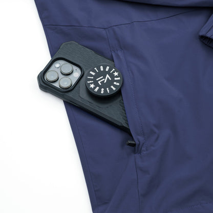 Lux Zipup Jacket Blue