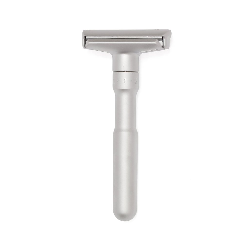 Merkur Futur Adjustable Double Edge Safety Razor With Snap Closure, Matte