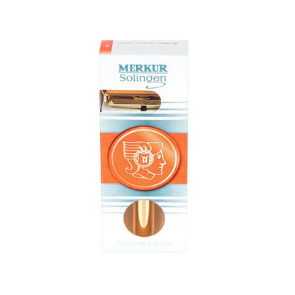 Merkur Futur Adjustable Double Edge Safety Razor With Snap Closure, Gold