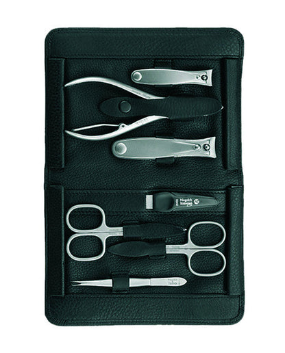 Niegeloh Imantado XL 7pc Manicure Set in High Quality Leather Case