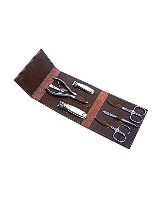 Niegeloh Havana XL 7pc Manicure Set in High Quality Leather Case