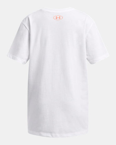 Girl's UA Rival Logo Short Sleeve