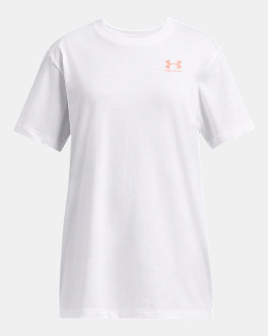 Girl's UA Rival Logo Short Sleeve