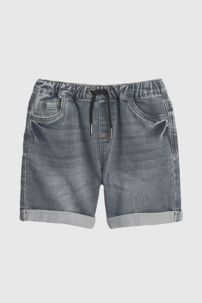 Folded Denim Short